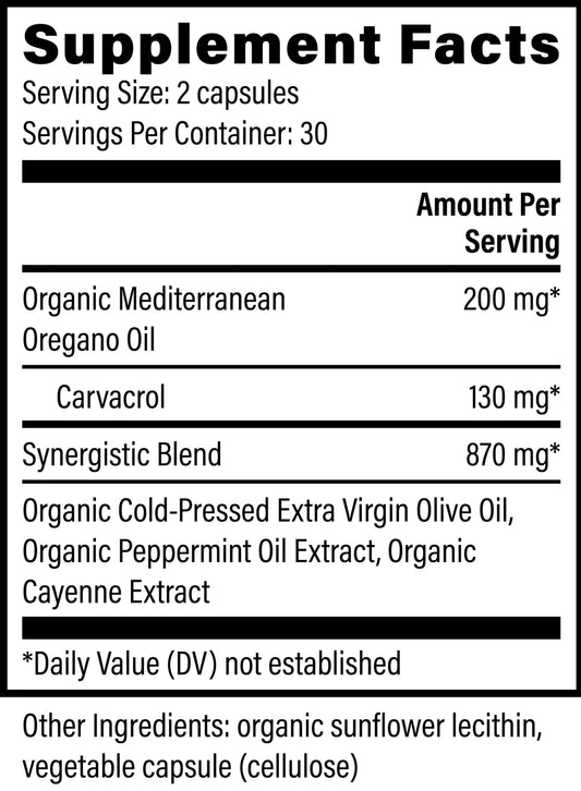 Oregano Oil 200 MG