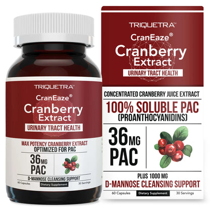 CranEaze Cranberry Extract 36 MG