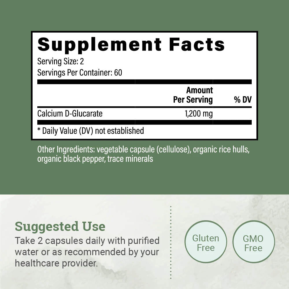 Calcium D-Glucarate 1,200 MG