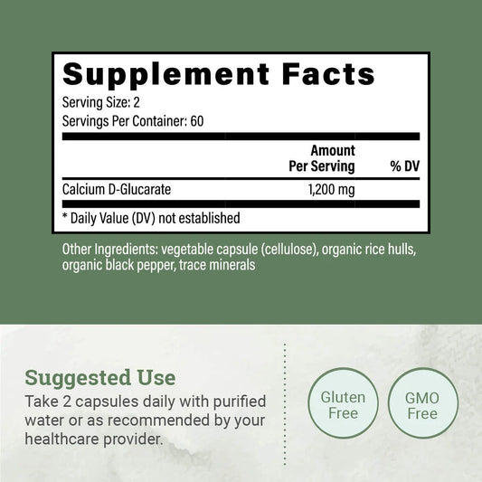 Calcium D-Glucarate 1,200 MG