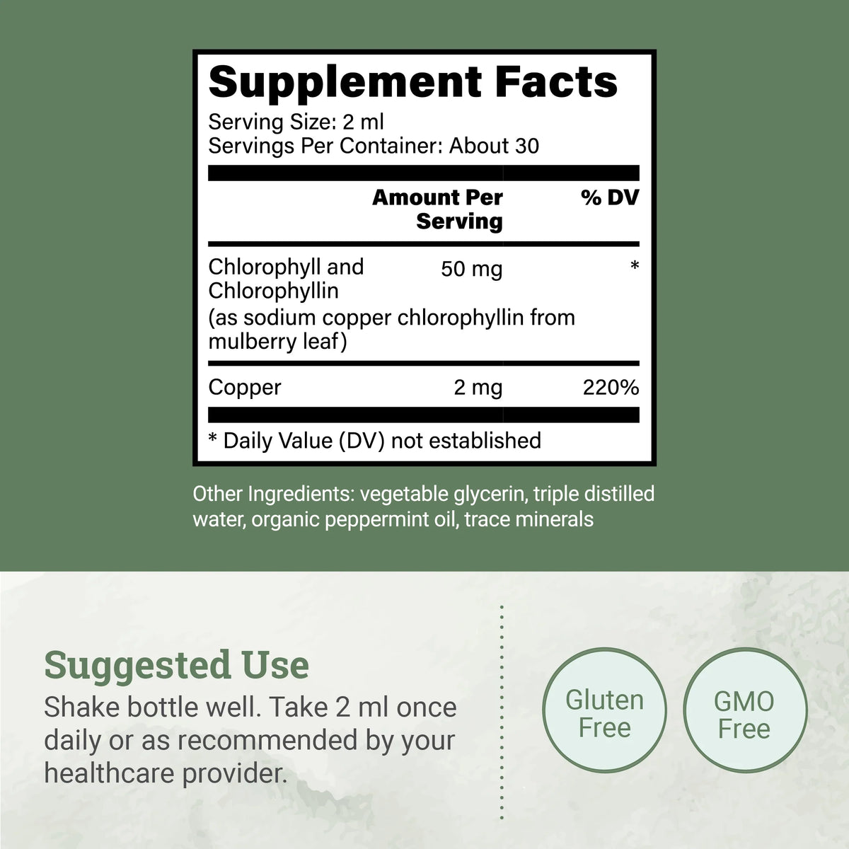 Chlorophyll 50 MG