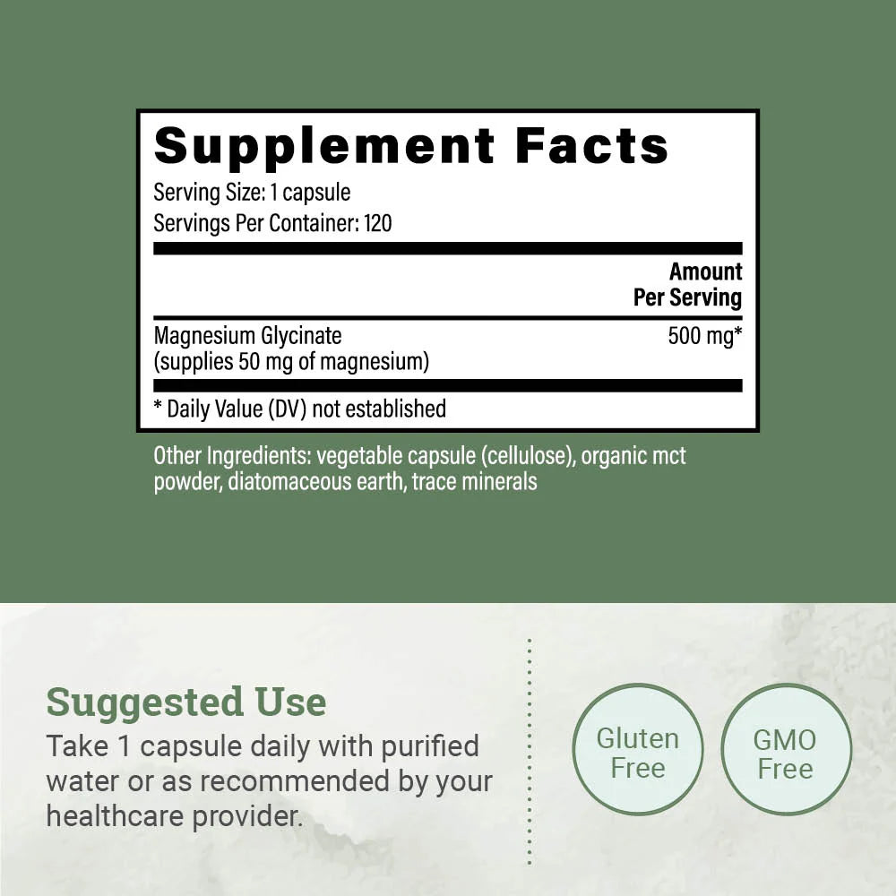 Magnesium Glycinate 500 MG Chelated