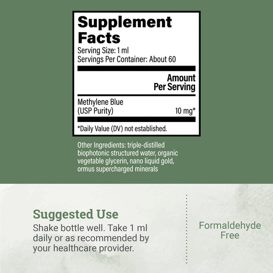 Ultimate Methylene Blue 1% USP Grade 10 MG