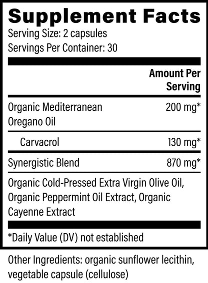 Oregano Oil 200 MG