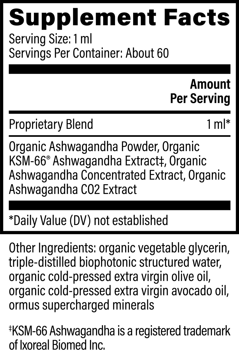 Ashwagandha Extract MicroSomal