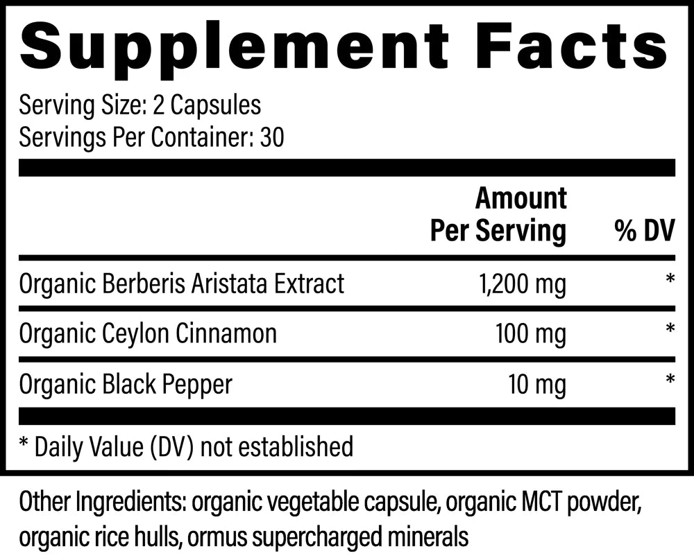 Berberine 1,200 MG