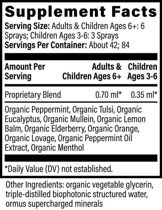 Lung Health Extract Spray