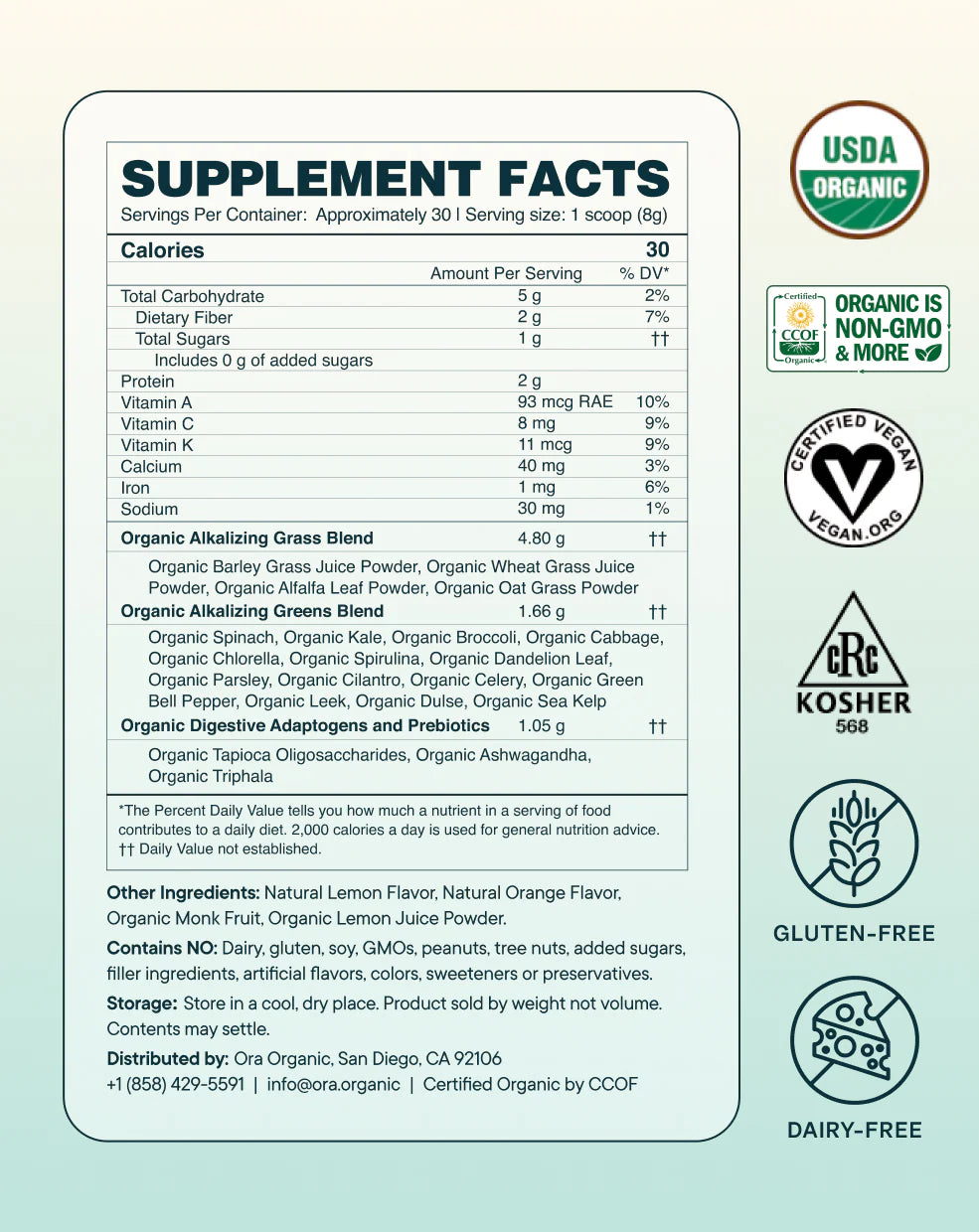 Easy Being Green Superfood Greens