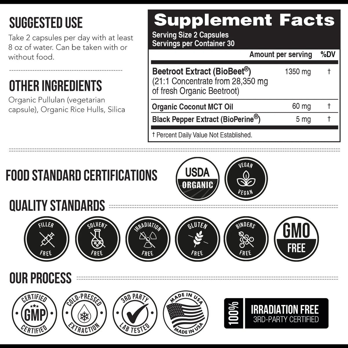 BioBeet Beetroot Extract 1,350 MG