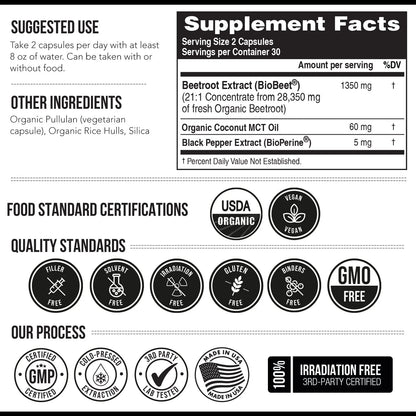 BioBeet Beetroot Extract 1,350 MG