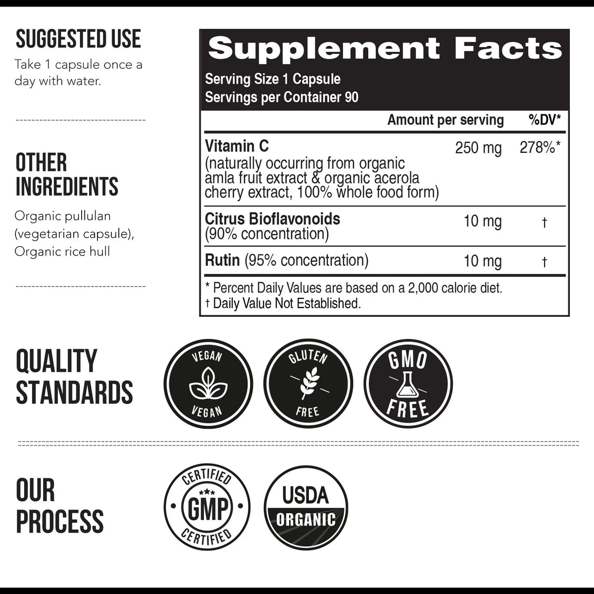 Vitamin C Complex 250 MG