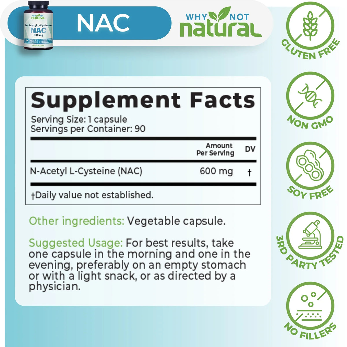 NAC 600 MG