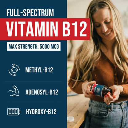 BioActive Vitamin B12 5,000 MCG