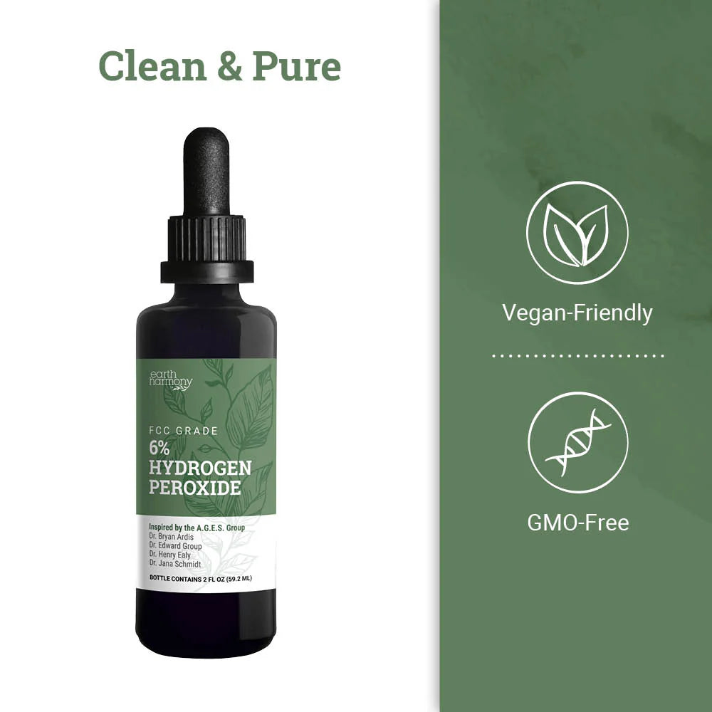 Hydrogen Peroxide 6% Food Grade