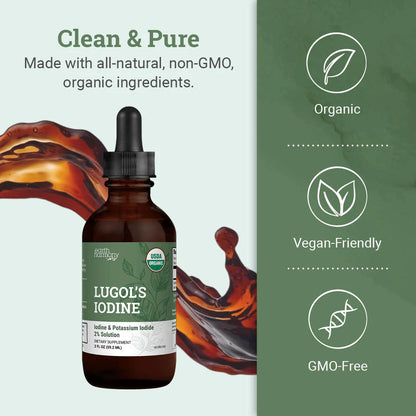 Lugol's Iodine 2% Solution 3,000 MCG