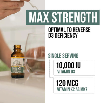 Vitamin D3 10,000 IU + K2