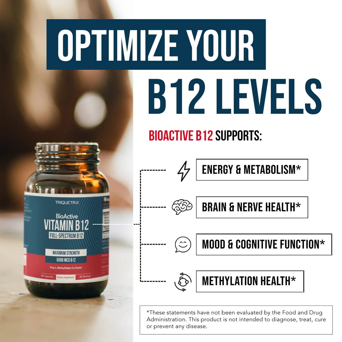 BioActive Vitamin B12 5,000 MCG